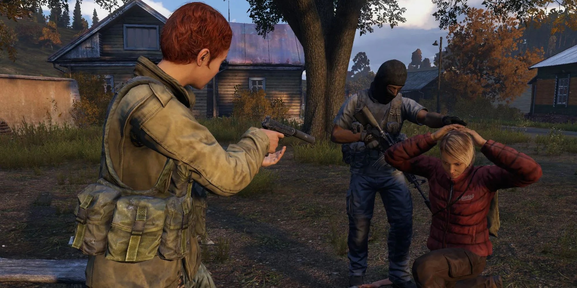 DayZ survivor being captured