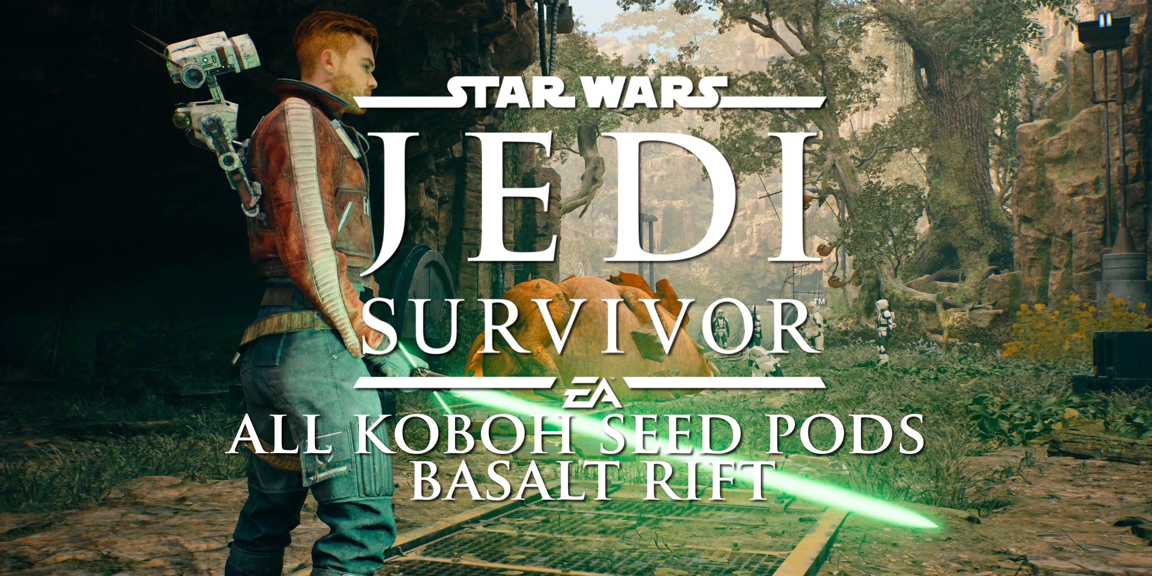 Star Wars Jedi Survivor All Koboh Seed Pods Basalt Forest