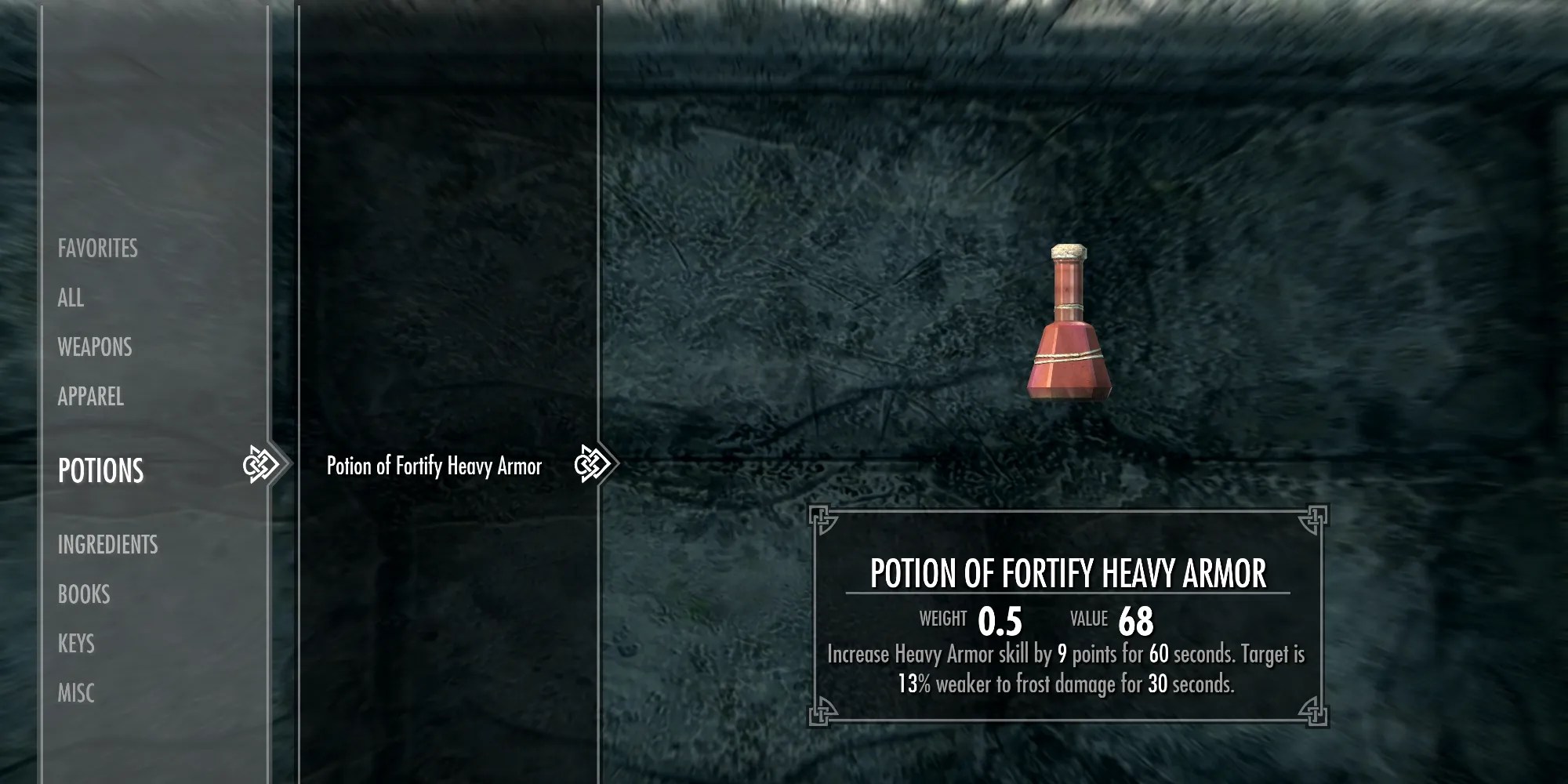 skyrim-fortify-heavy-armor-potion-1