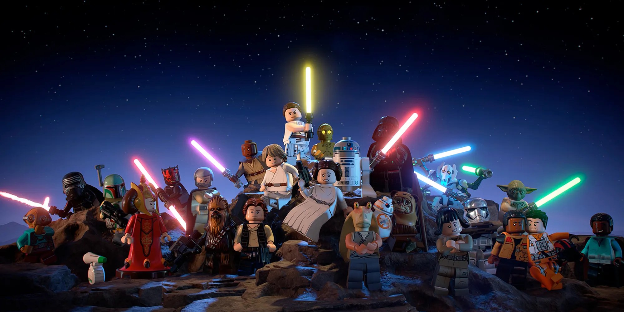 Skywalker Saga promotional art