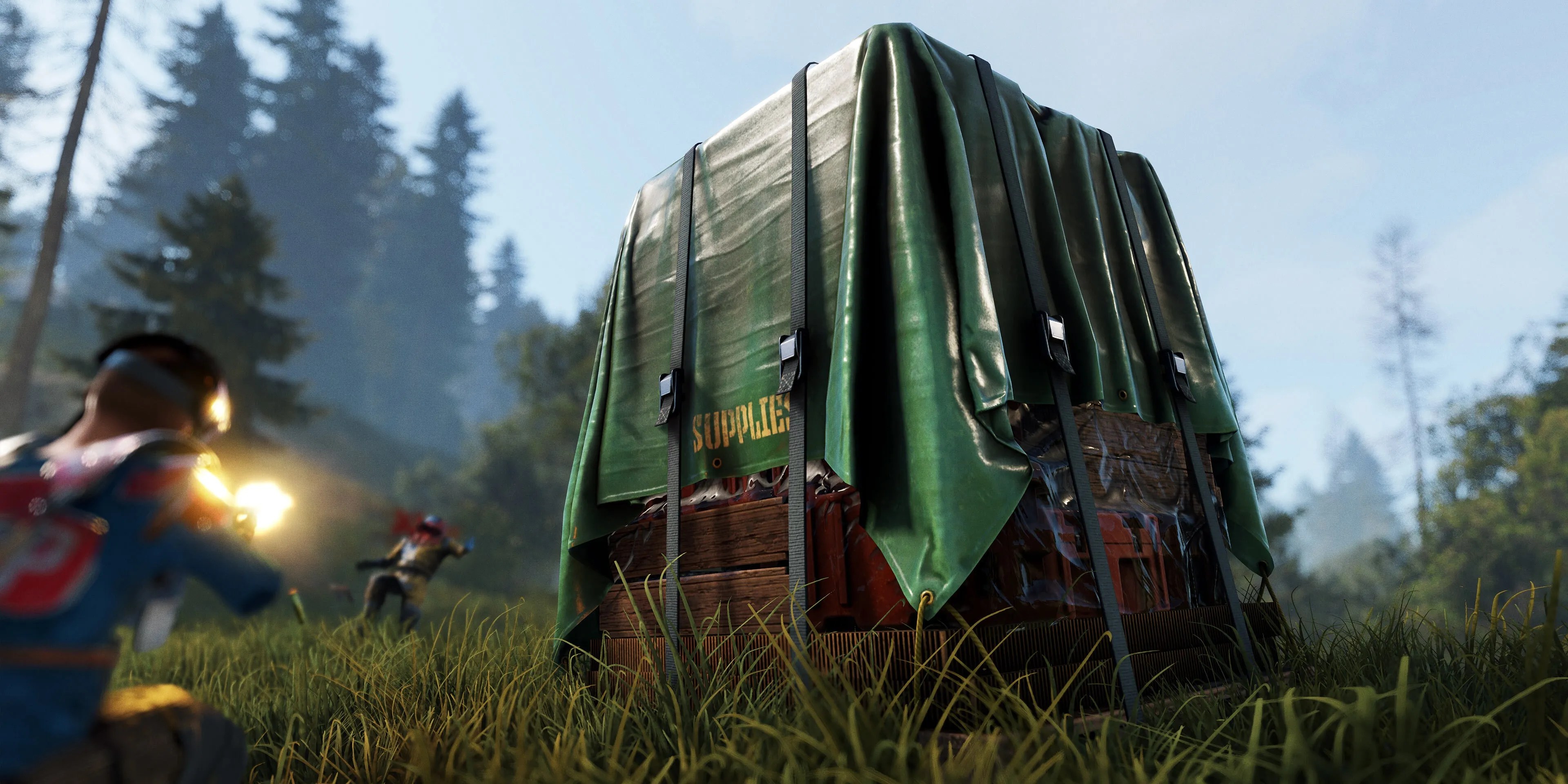 A supply drop in Rust