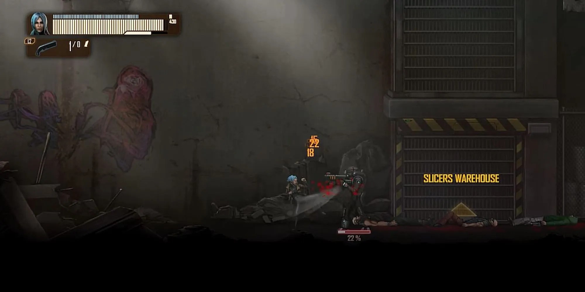 Dex protagonist kicking