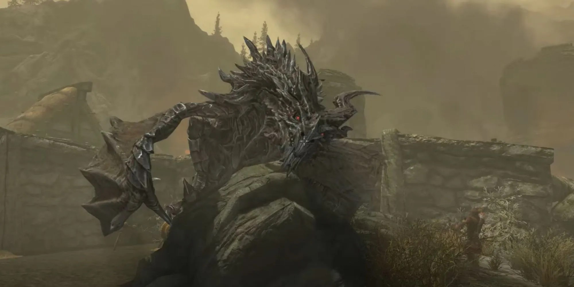 Dovahzul Alduin in Skyrim