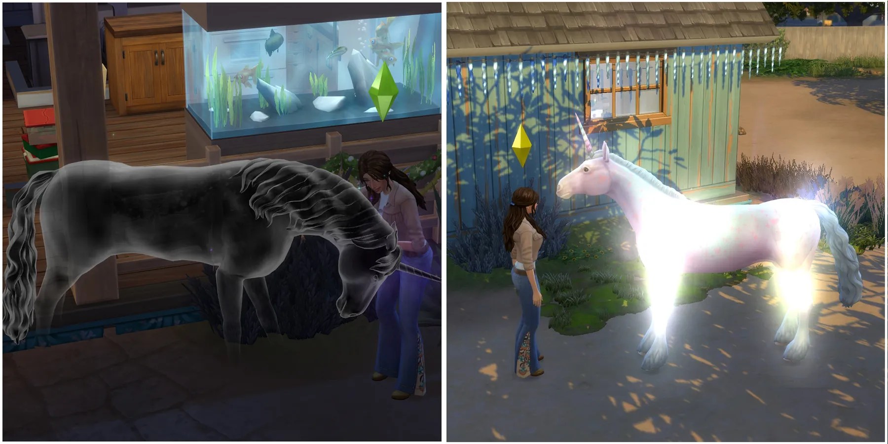 The Sims 4 Horse Ranch How To Get A Ghost Horse (& Revive it)