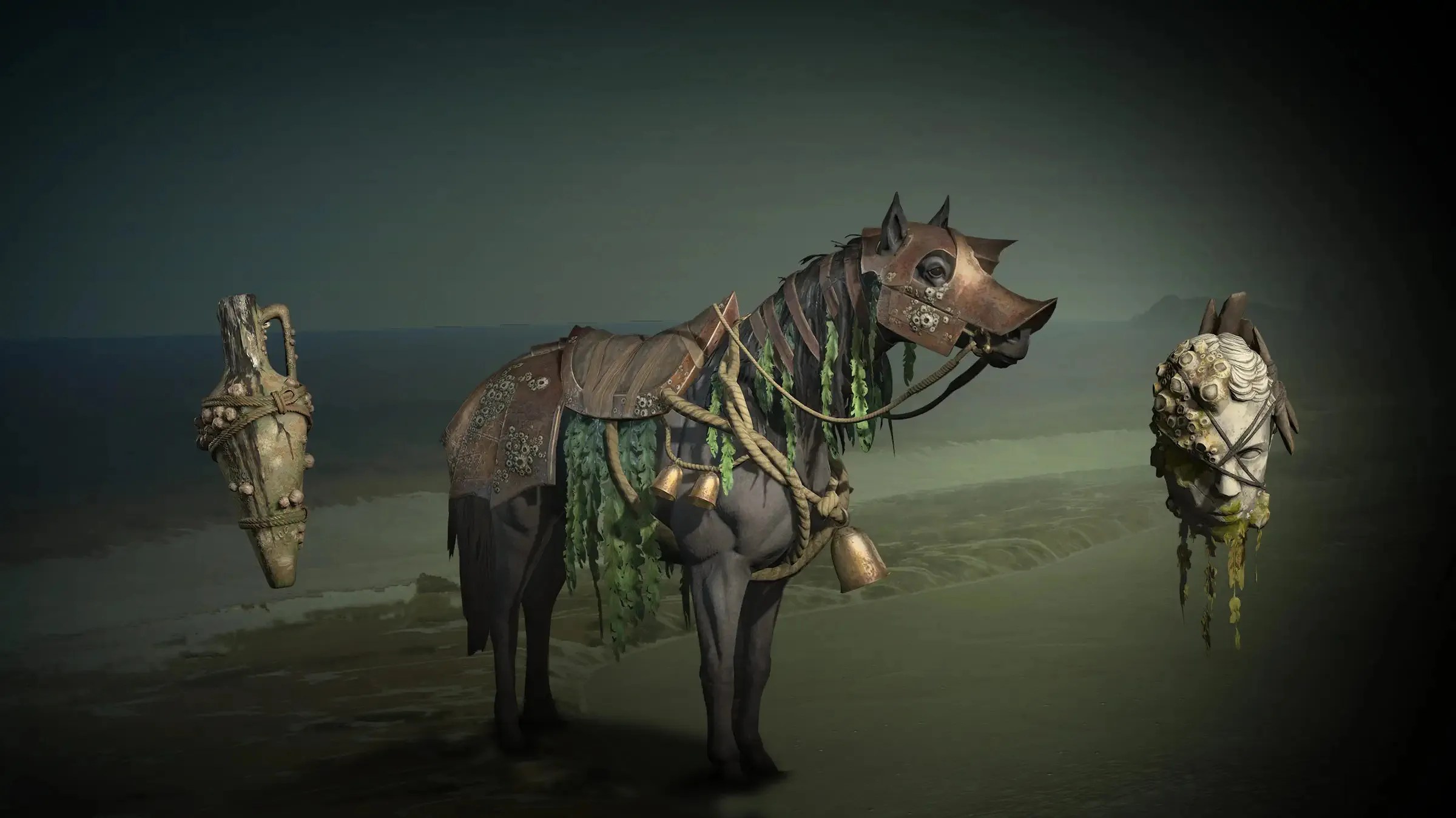Diablo IV Brackish Fetch Mount Armor Bundle