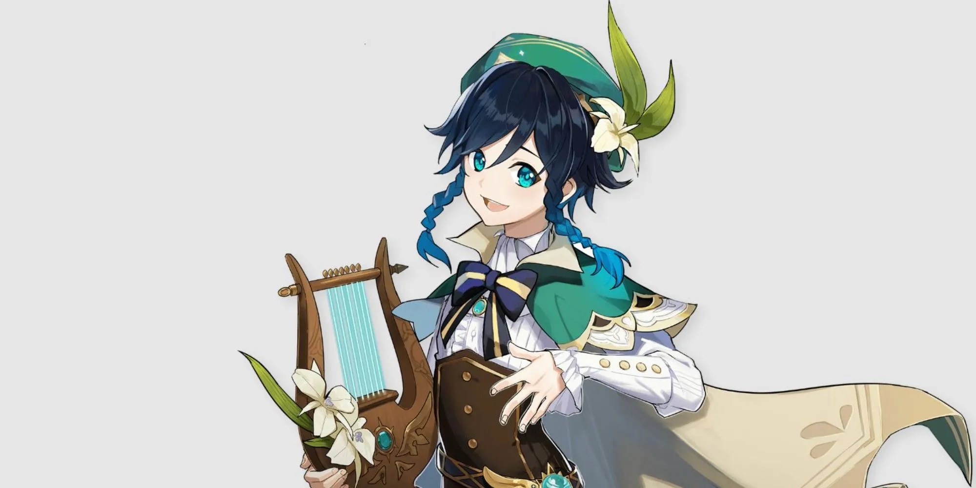 Venti holding Lyre