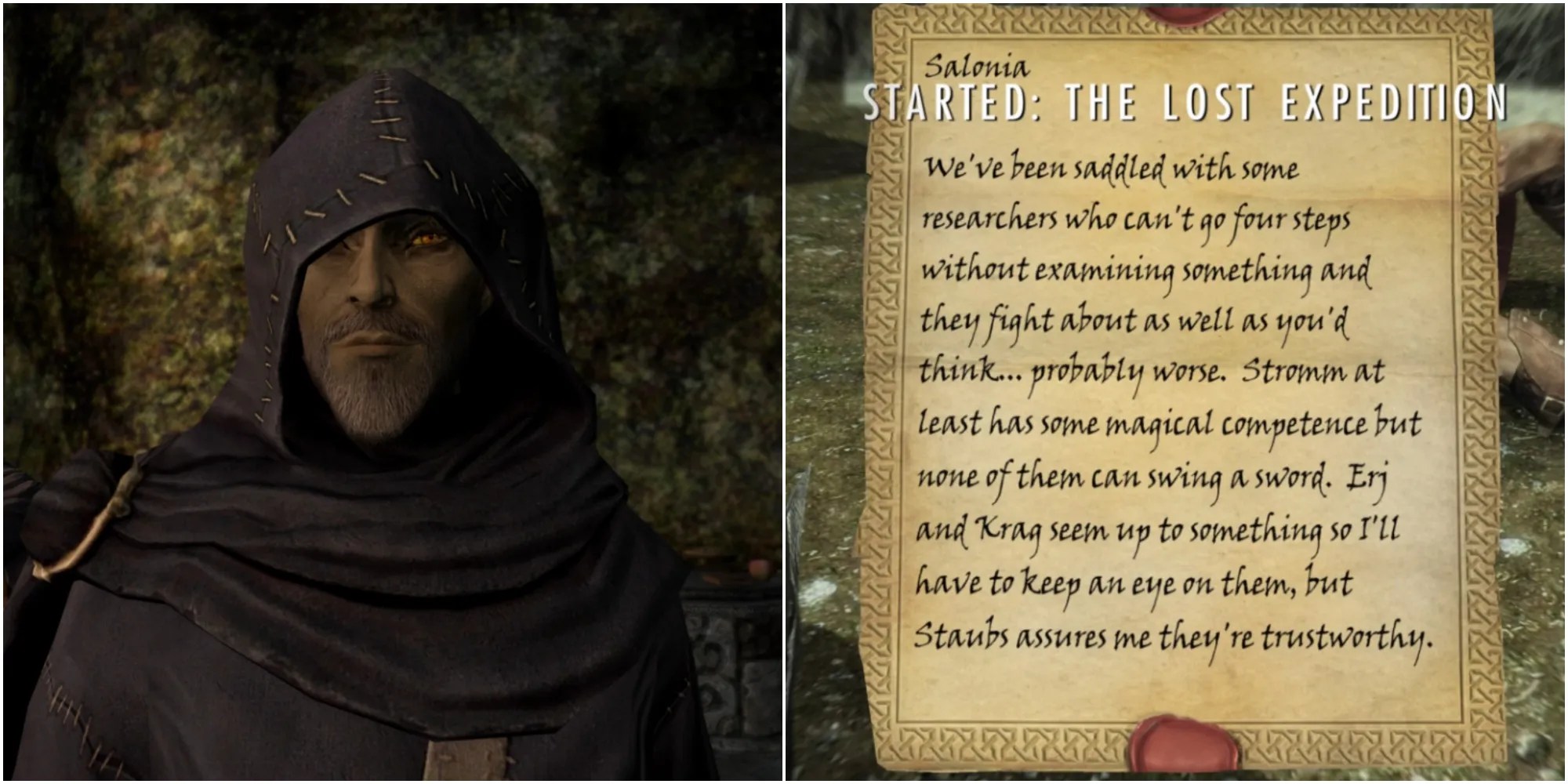 Skyrim The Lost Expedition Quest Guide