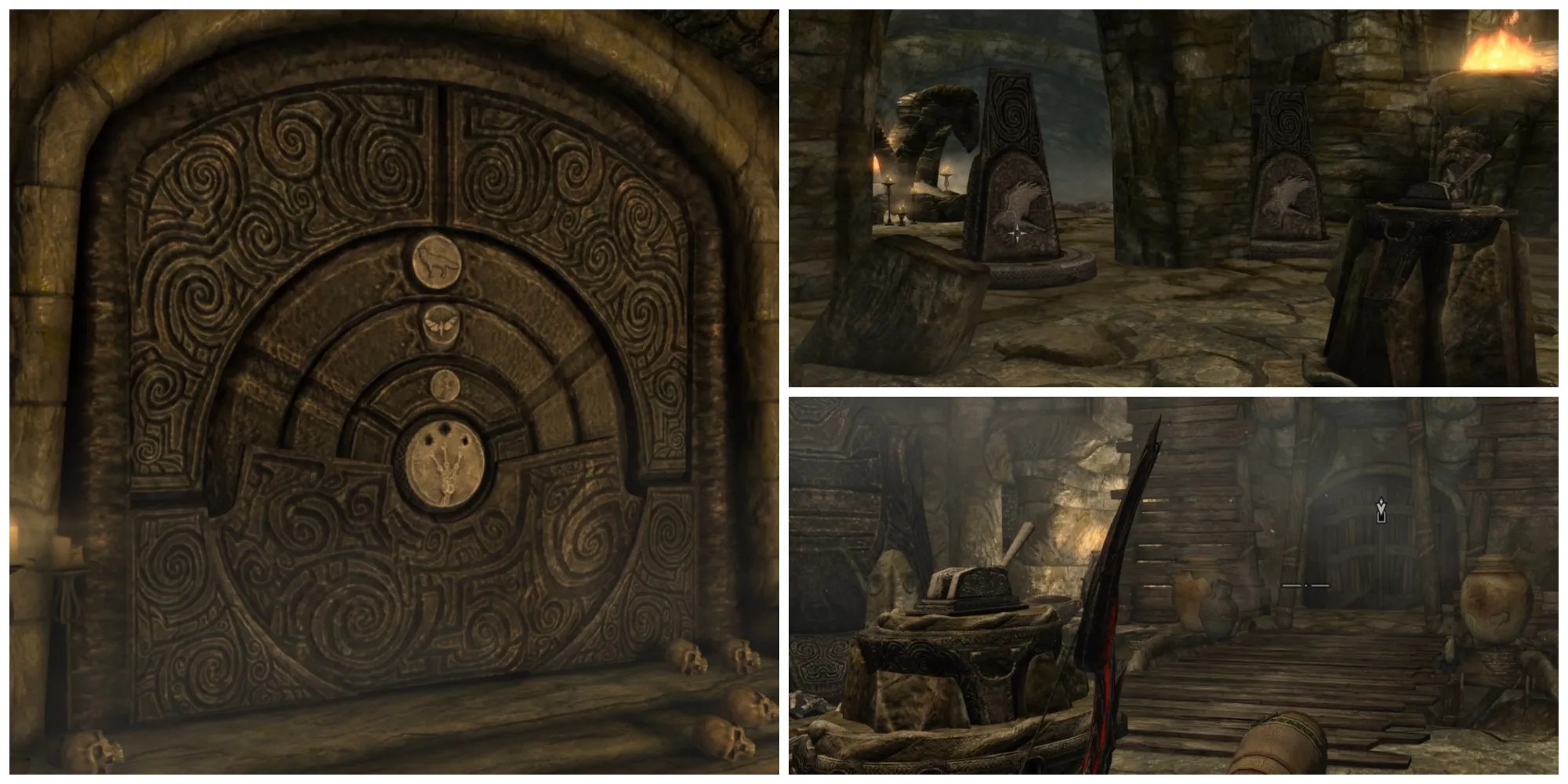 Skyrim All Skuldafn Temple Puzzle Solutions