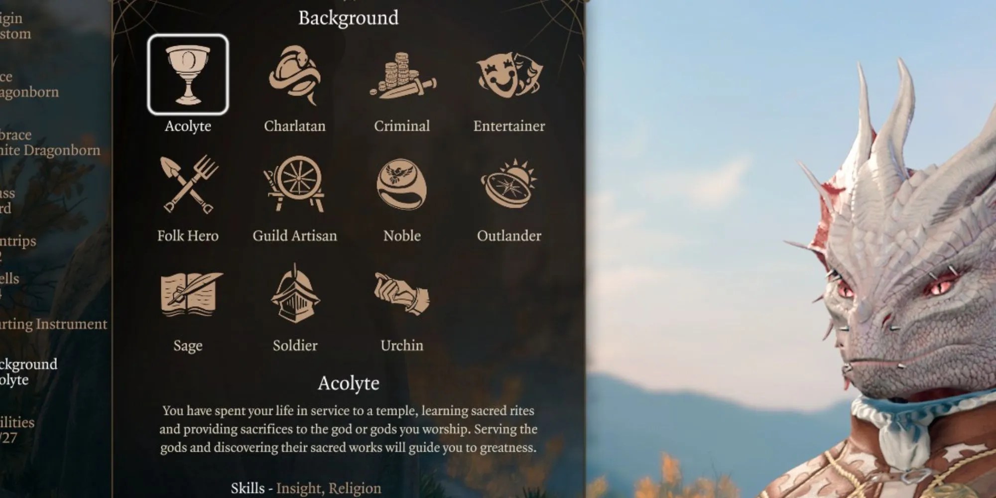 The Acolyte background in Baldur&rsquo;s Gate 3