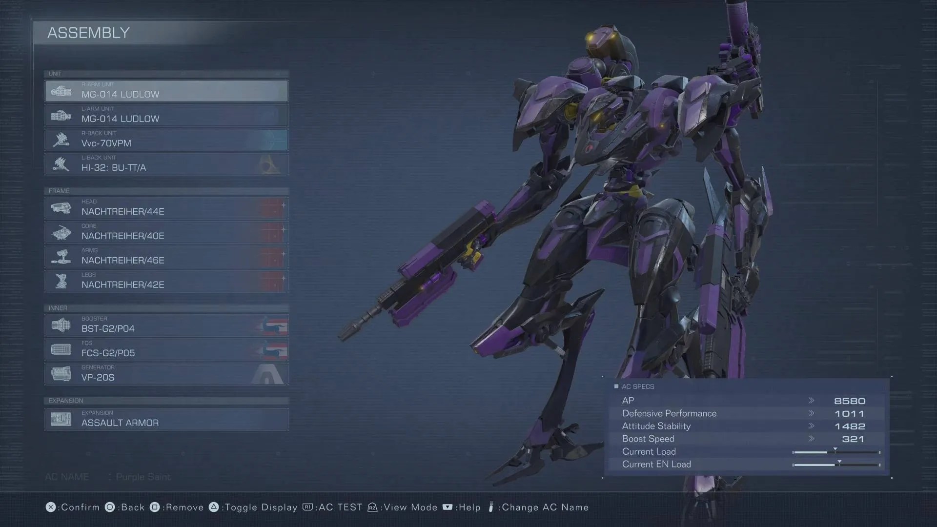 Armored Core 6_Balteus Build