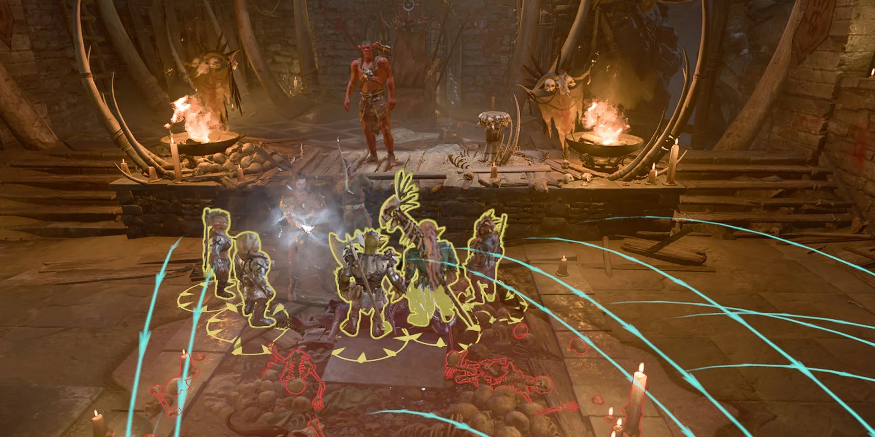 Attacking multiple foes at once