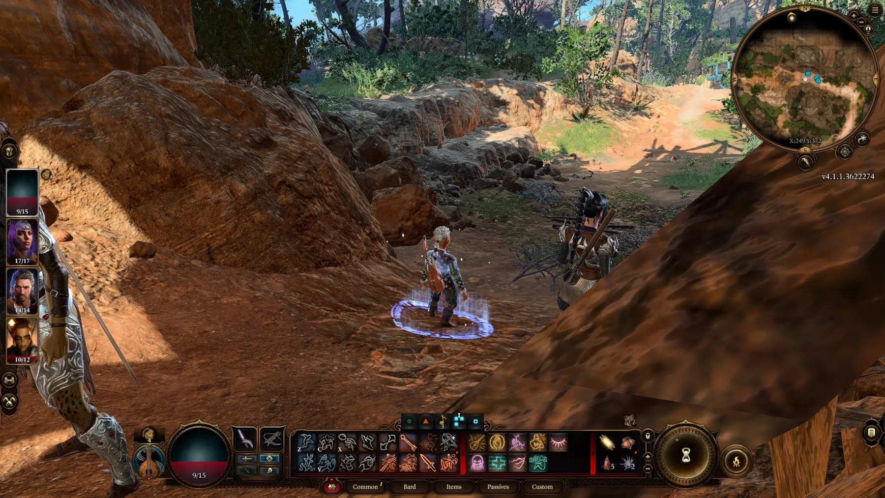bg version number hide