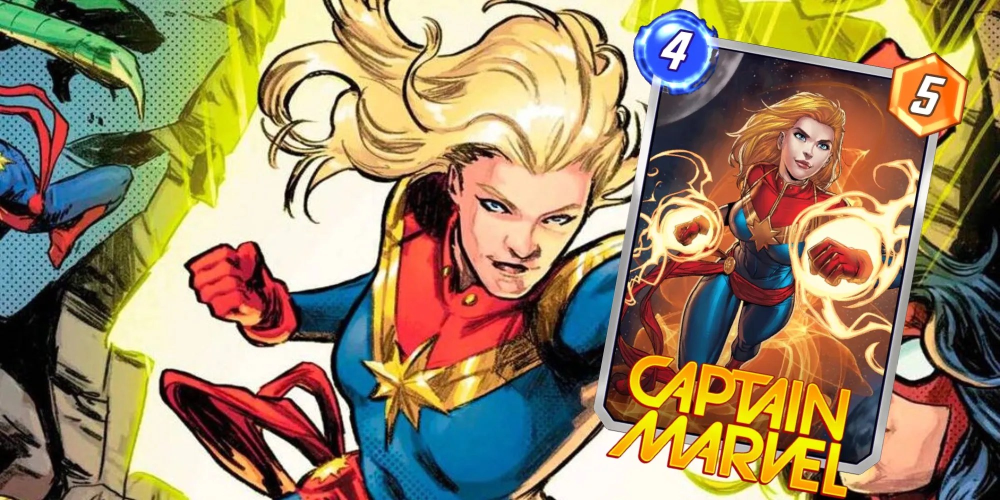 captain marvel&rsquo;s card