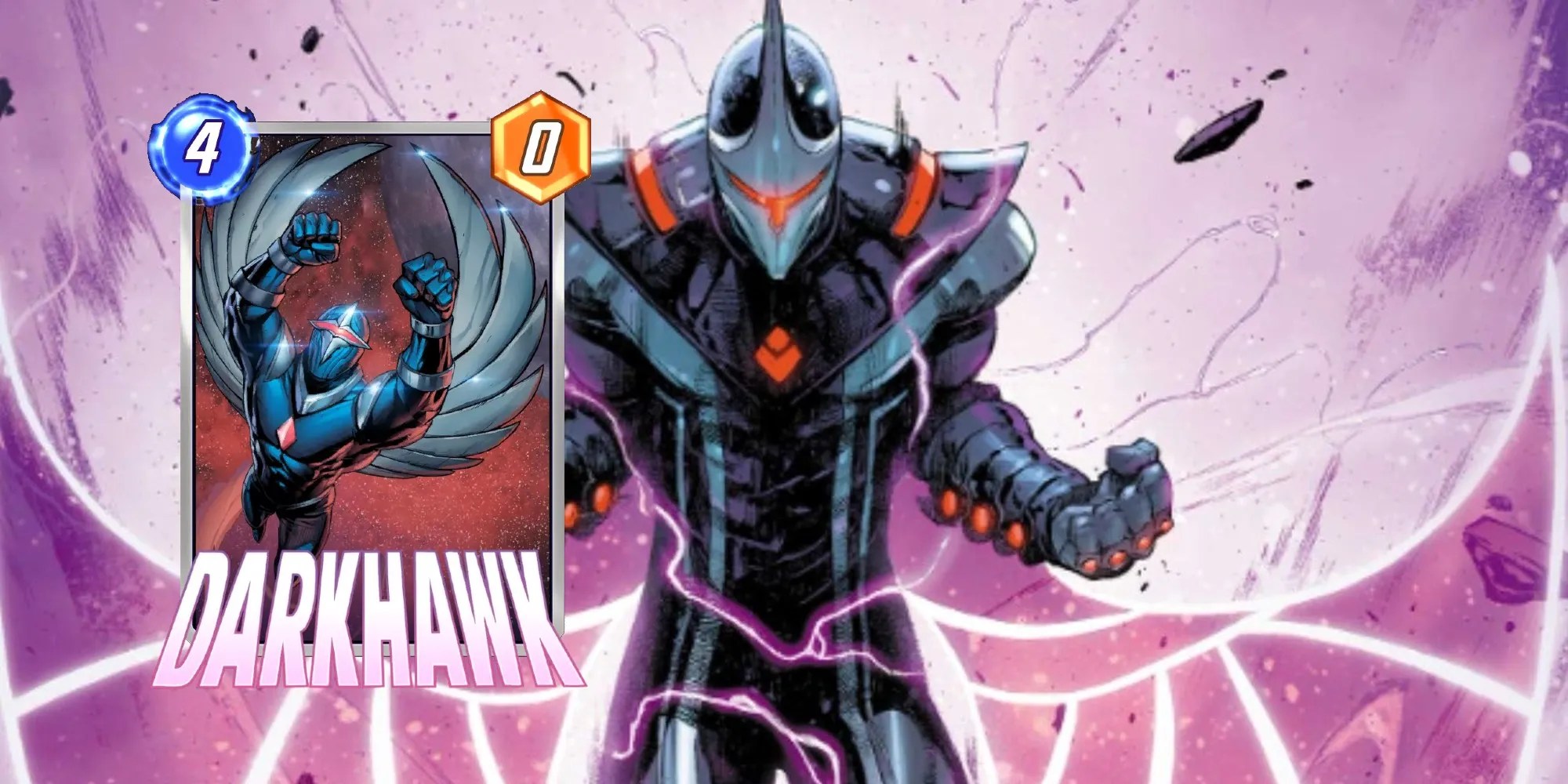 Darkhawk and darkhawk card