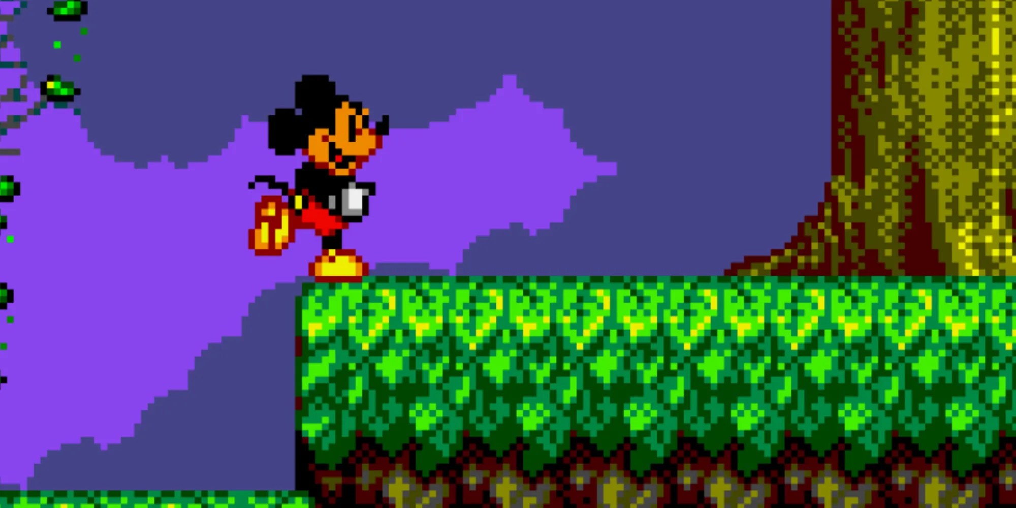 Exploring a level in Land Of Illusion