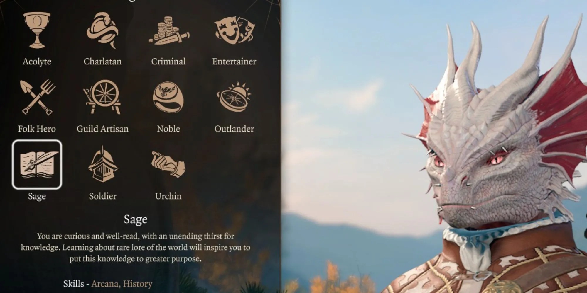 The Sage background in Baldur&rsquo;s Gate 3