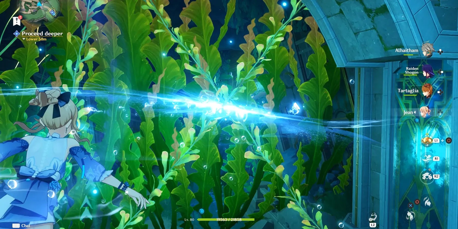 Genshin Impact How To Get The Ancient Key For Underwater Door Below