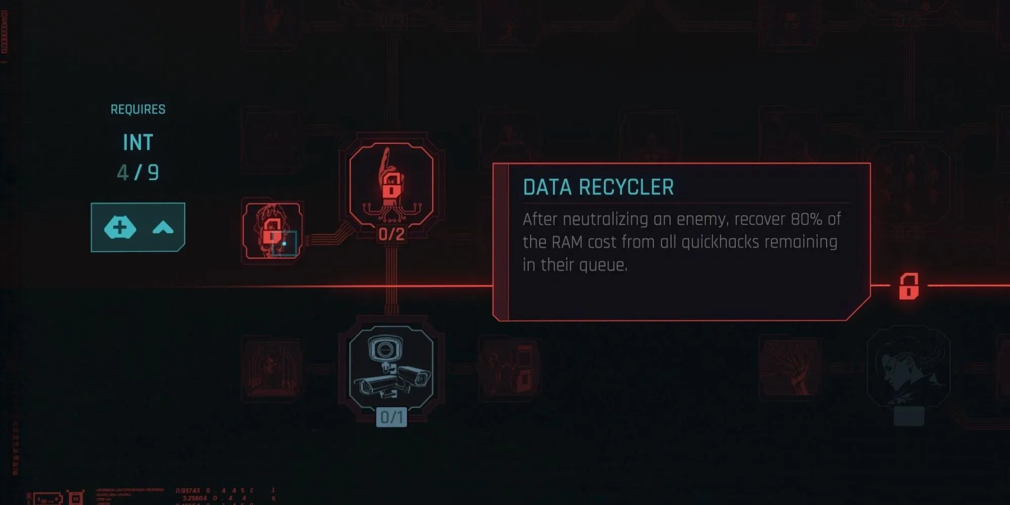 The Data Recycler skill in Cyberpunk 2077