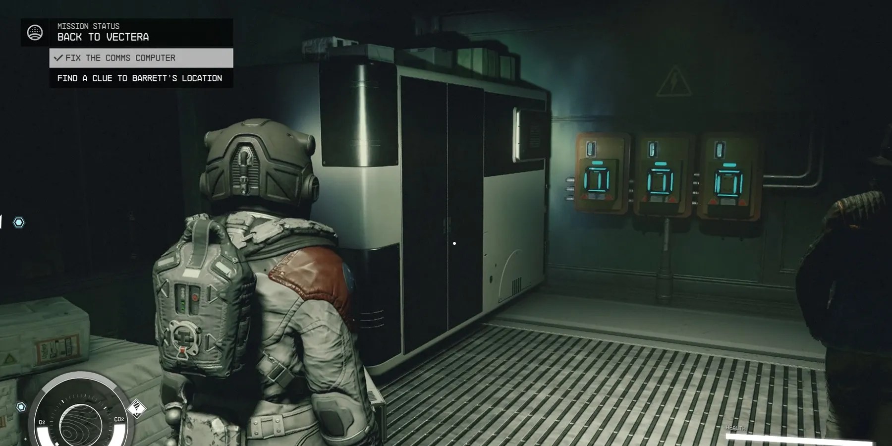 fixing comms computer in Starfield