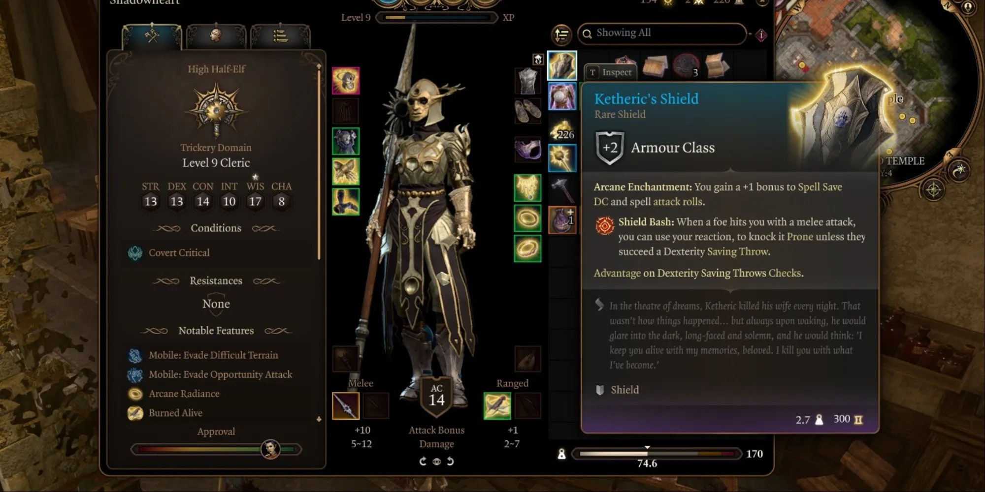 Ketheric&rsquo;s Shield Baldur&rsquo;s Gate 3