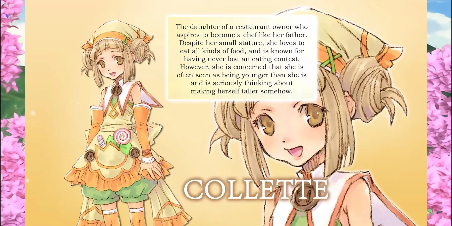 Collette, a bachelorette in Rune Factory 3: Special.