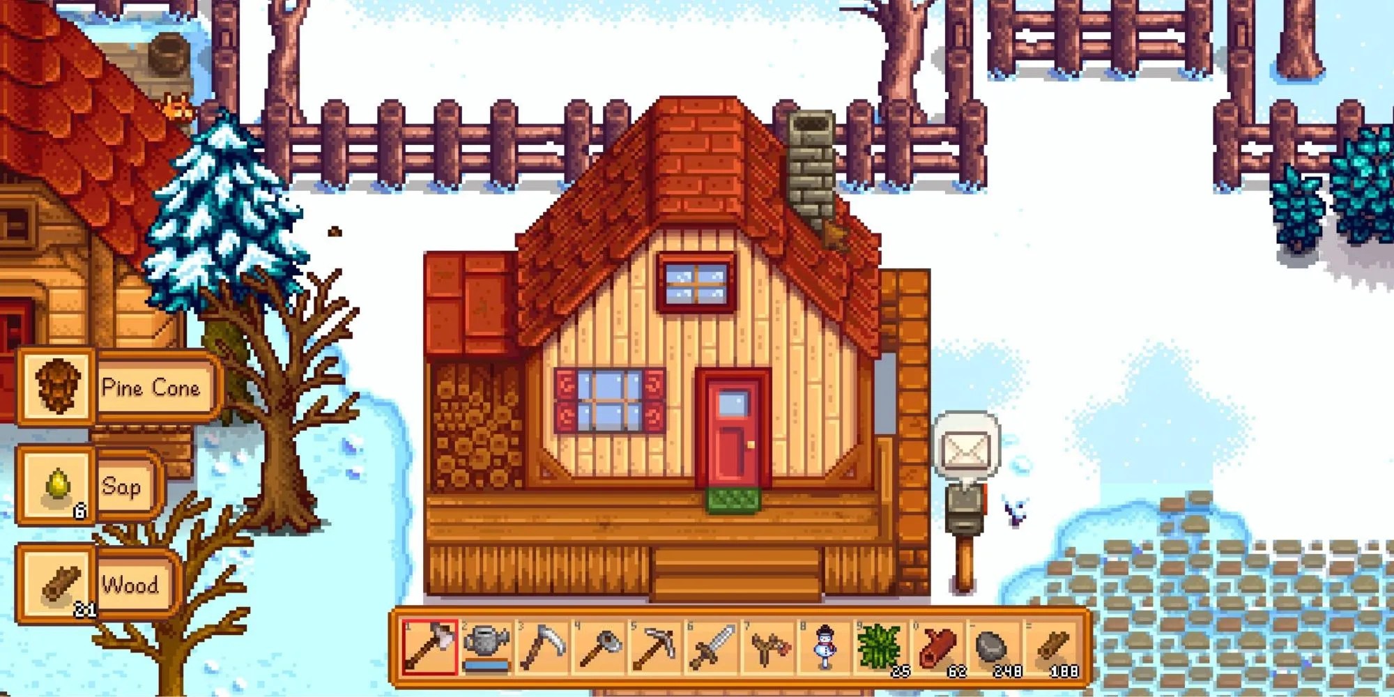 Pine Tree in Stardew Valley Growth & Uses