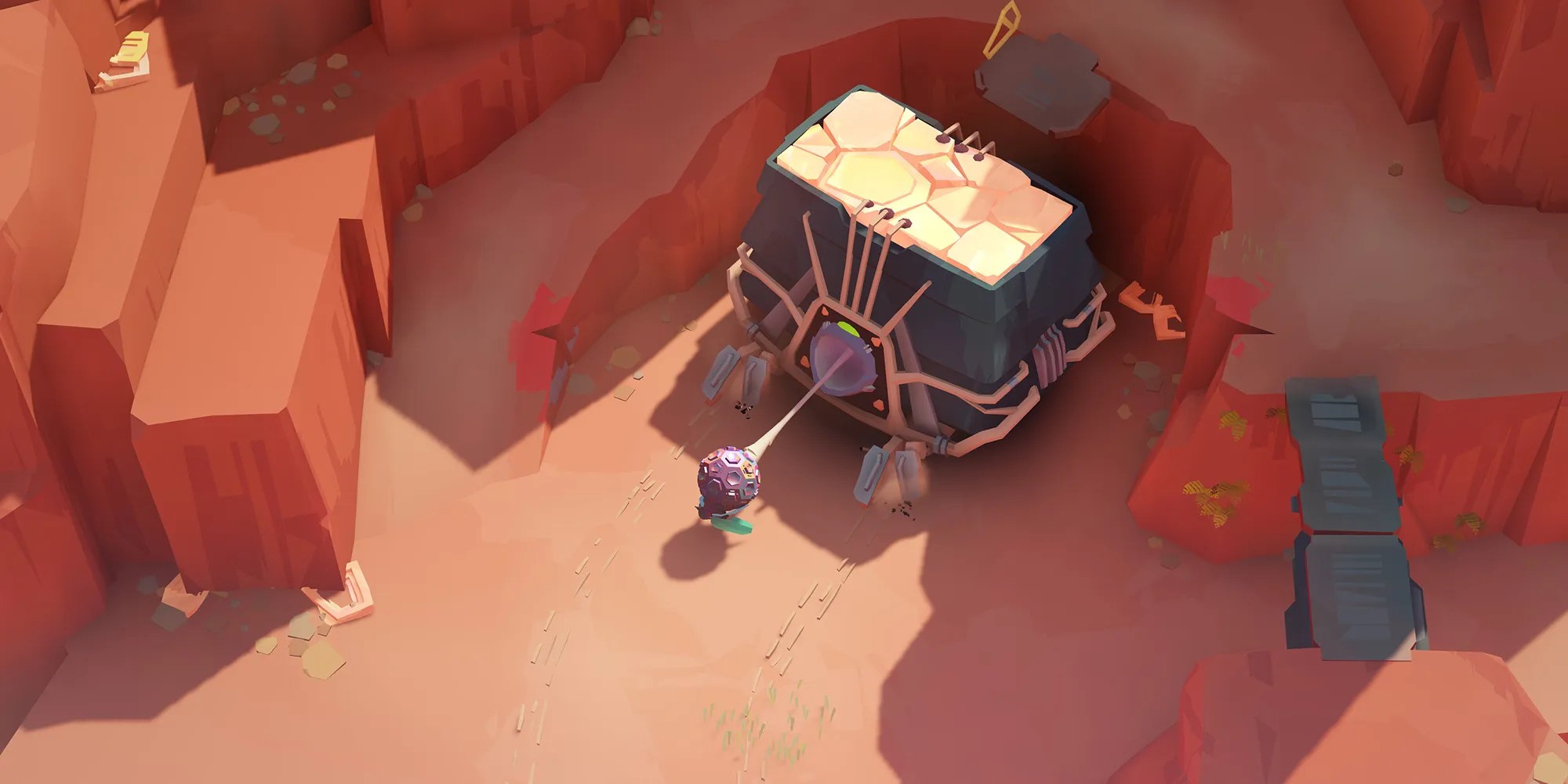 Cocoon container creature