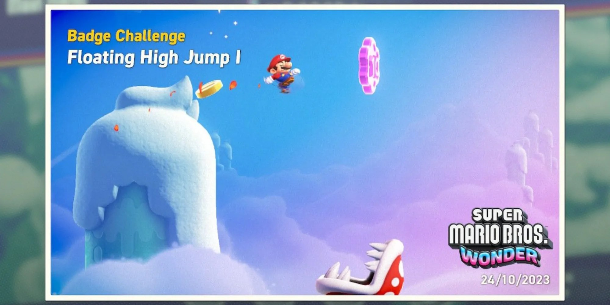 badge challenge course floating high jump I