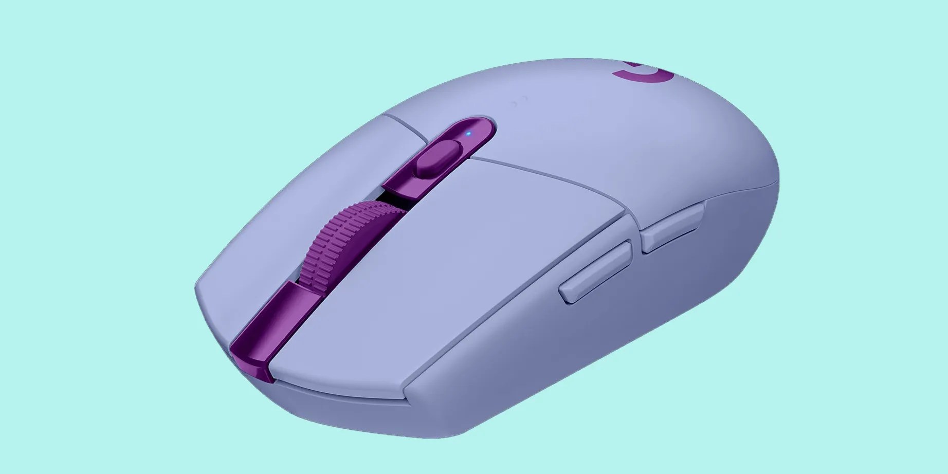 Logitech G305 Wireless mouse in Lilac