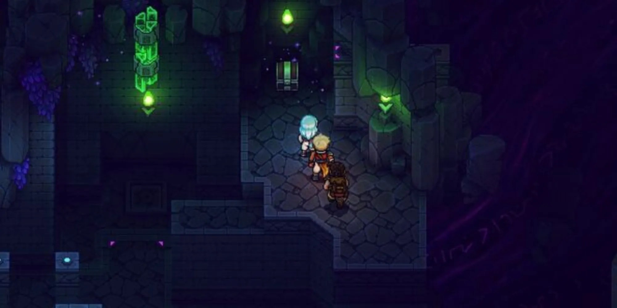 Garl, Zale, and Valere in the lair