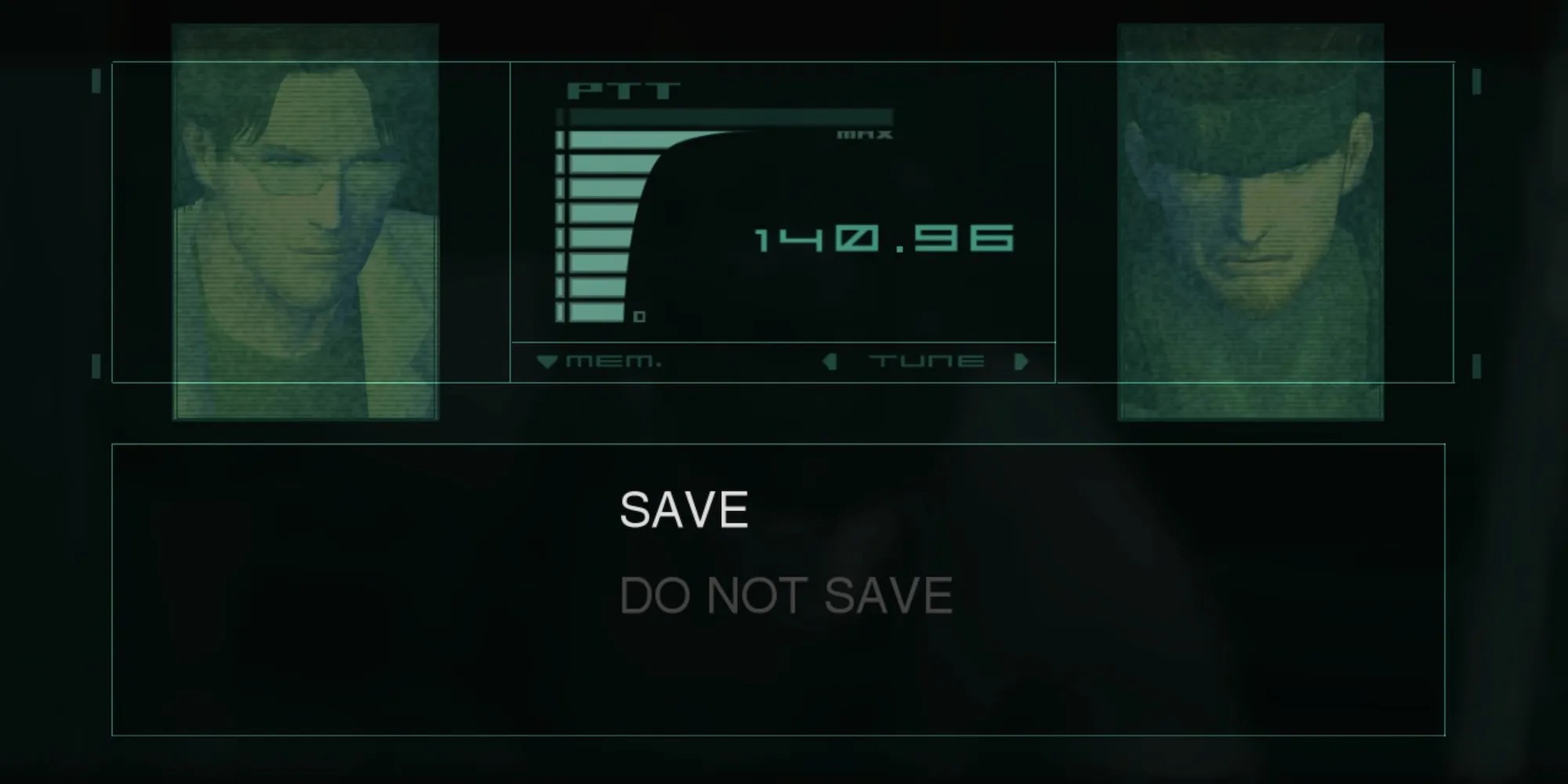 Savve Codec Snake and Otacon