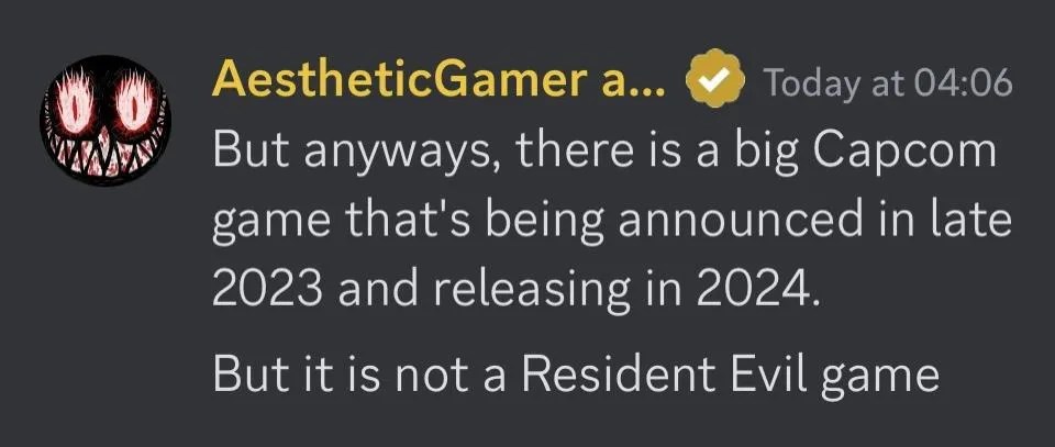 no resident evil game 2024