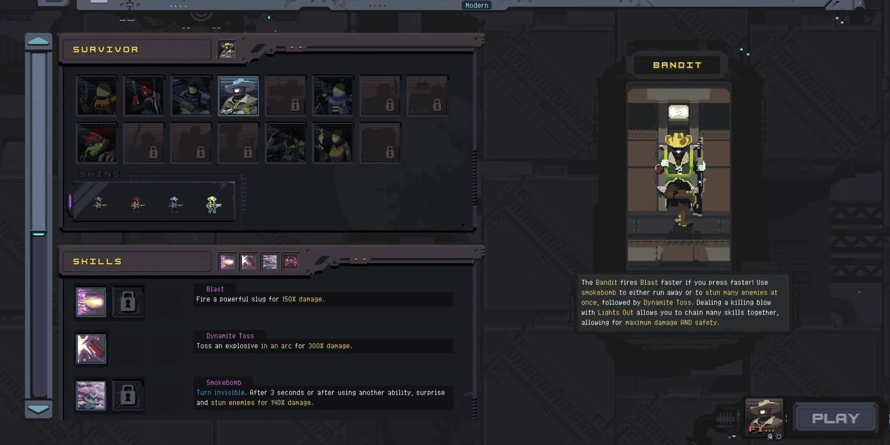 Bandit Survivor in Risk of Rain Returns