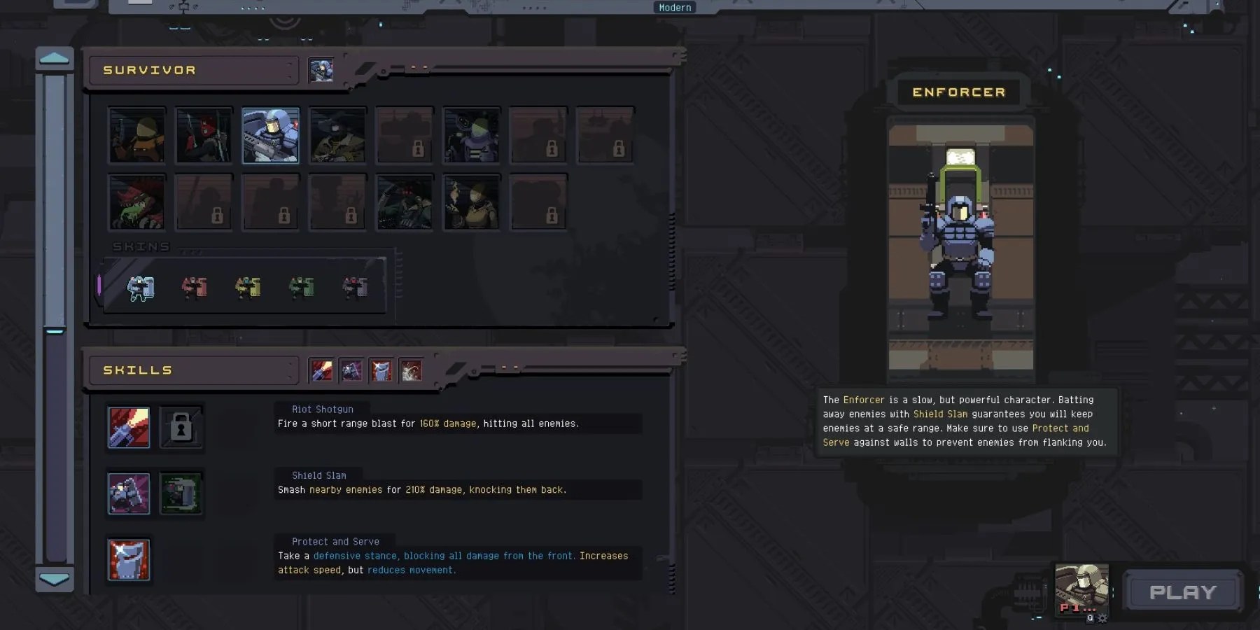 Enforcer Survivor in Risk of Rain Returns