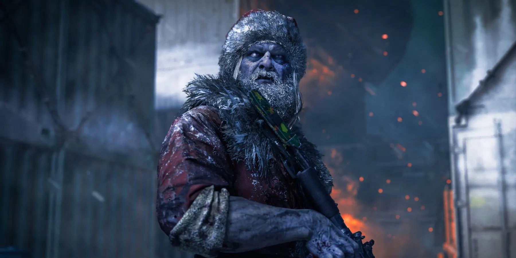 the zombie santa clause in mw3.