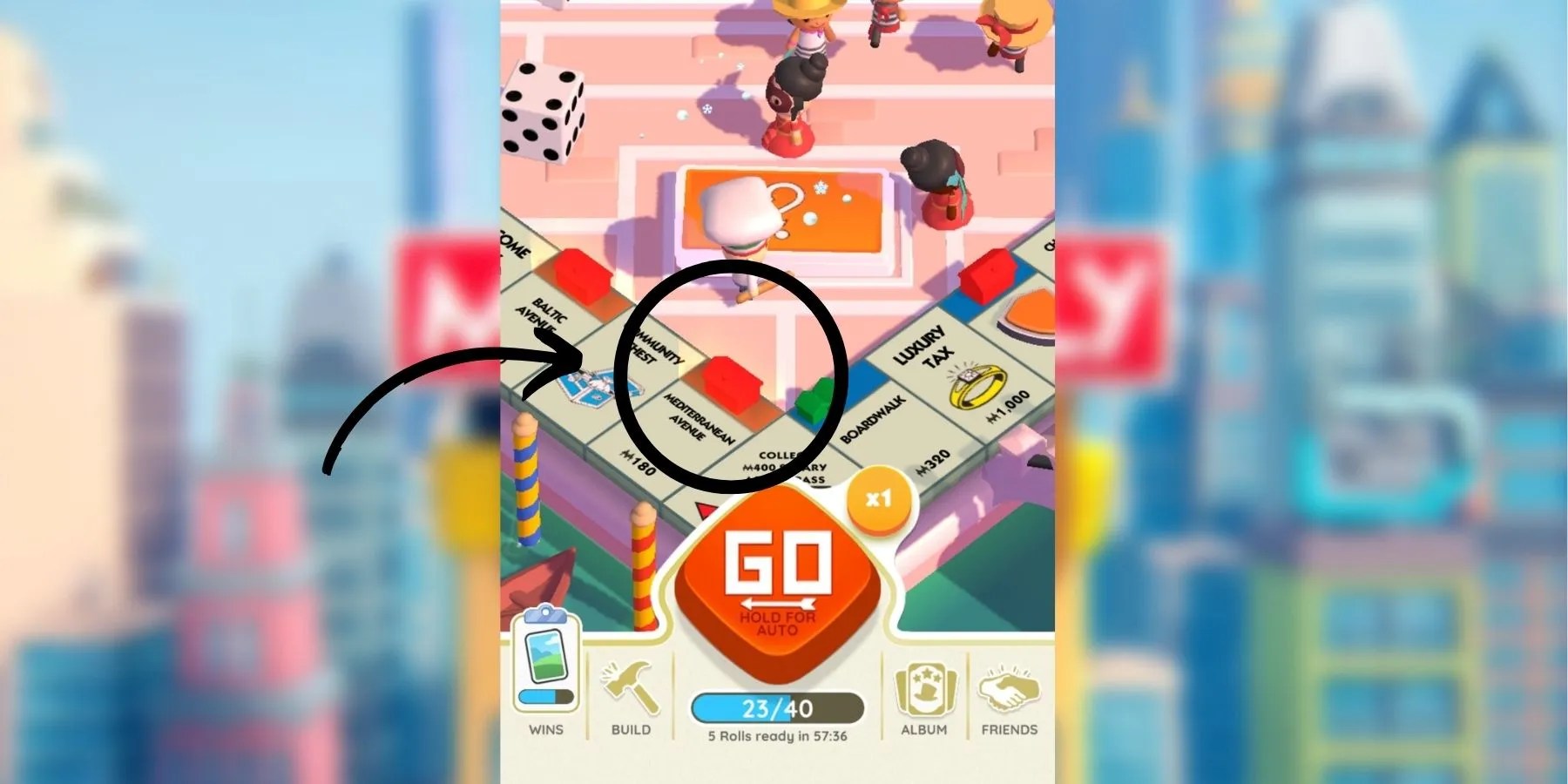 how to complete color sets in monopoly go.