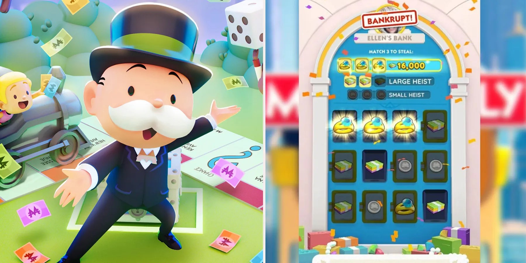 bank heist monopoly go
