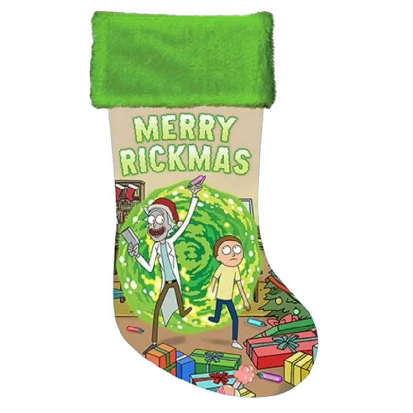 Rick and Morty Portal Printed Stocking