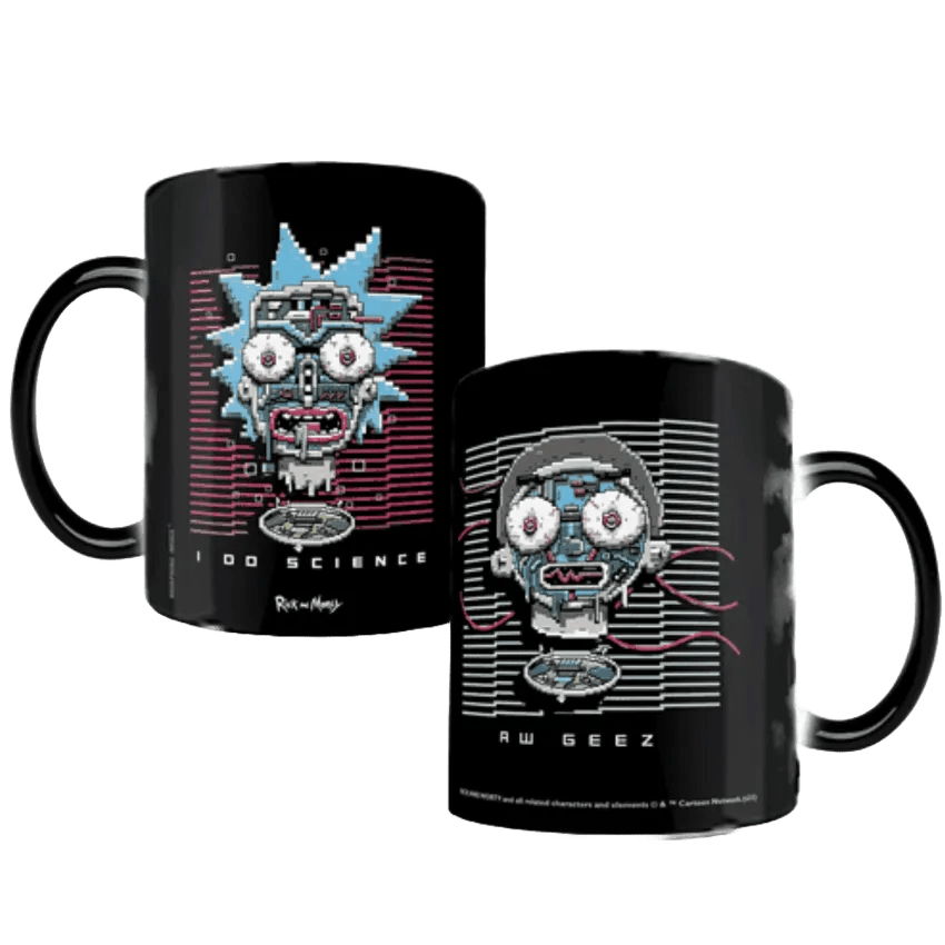 Rick and Morty I Do Science Heat-Sensitive Morphing Mug