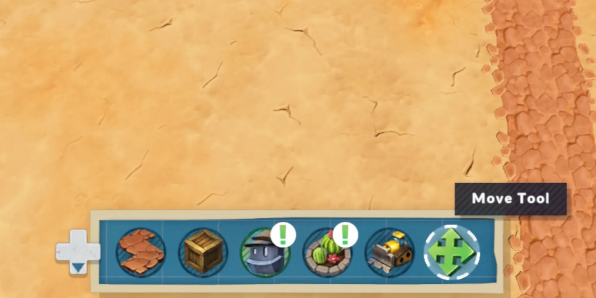 using move tool in-game