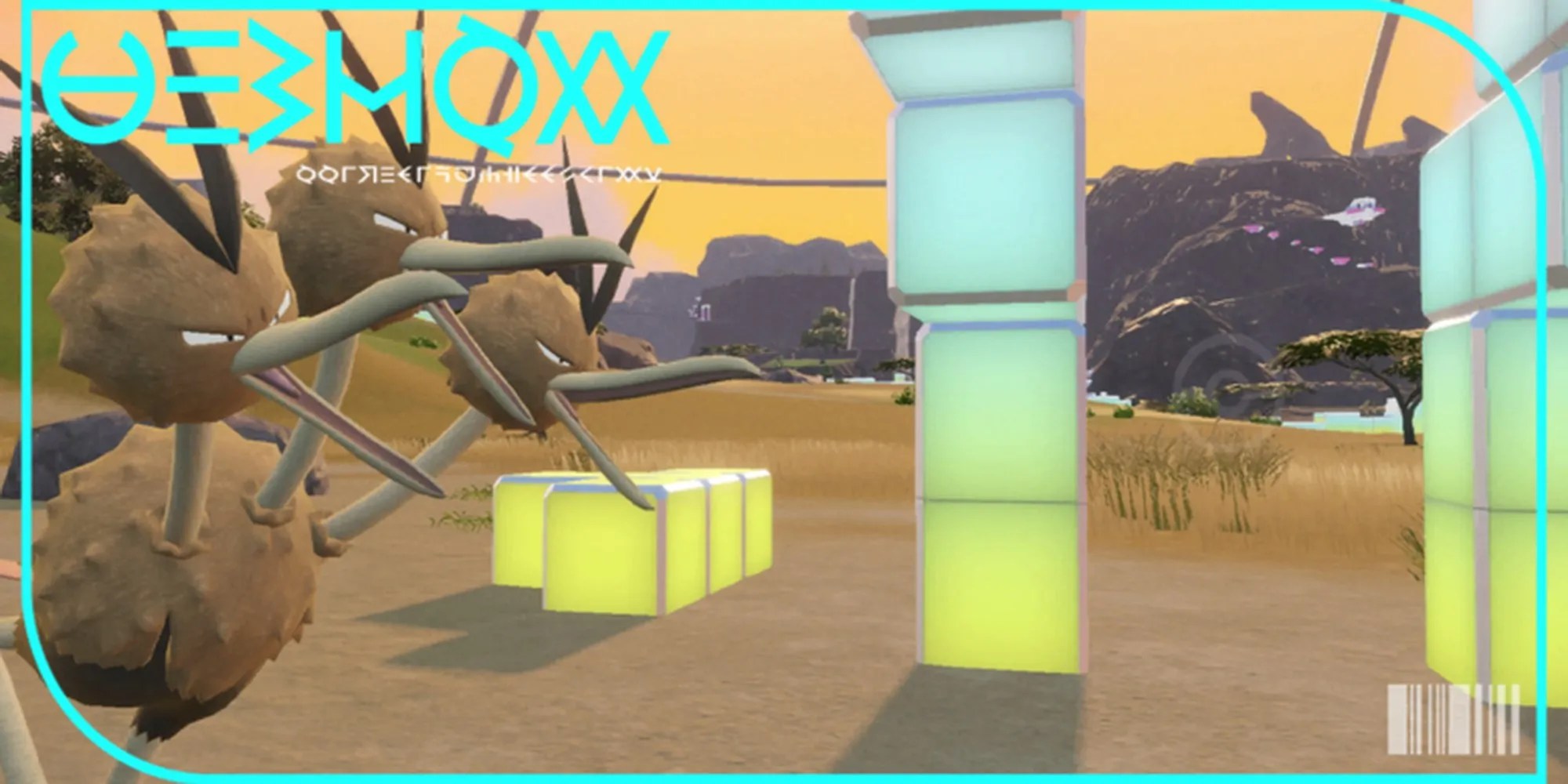 The cover image for Dodrio&rsquo;s paldea dex entry