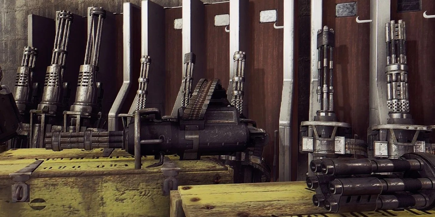 Skibadaa weapon mod for Fallout 4