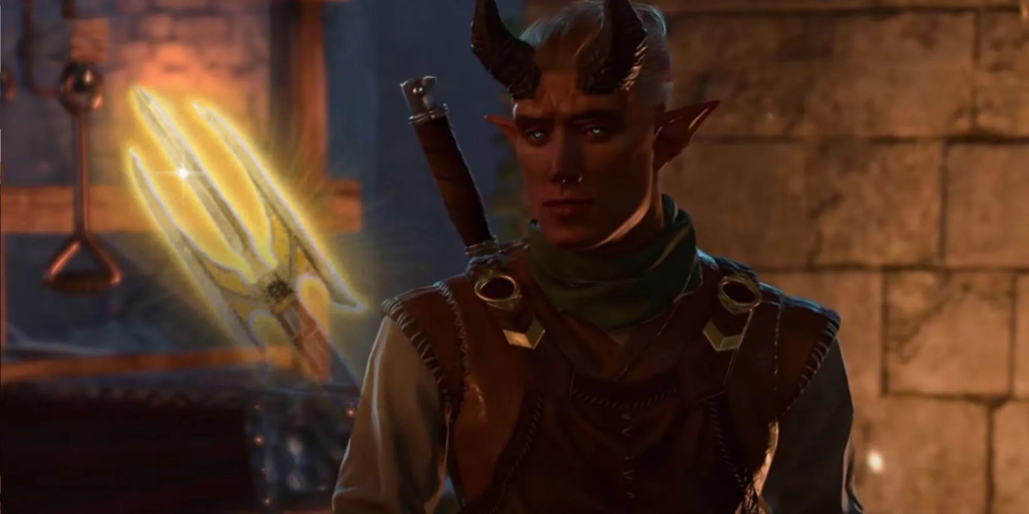 A Trident +1 and Dammon in Baldur’s Gate 3