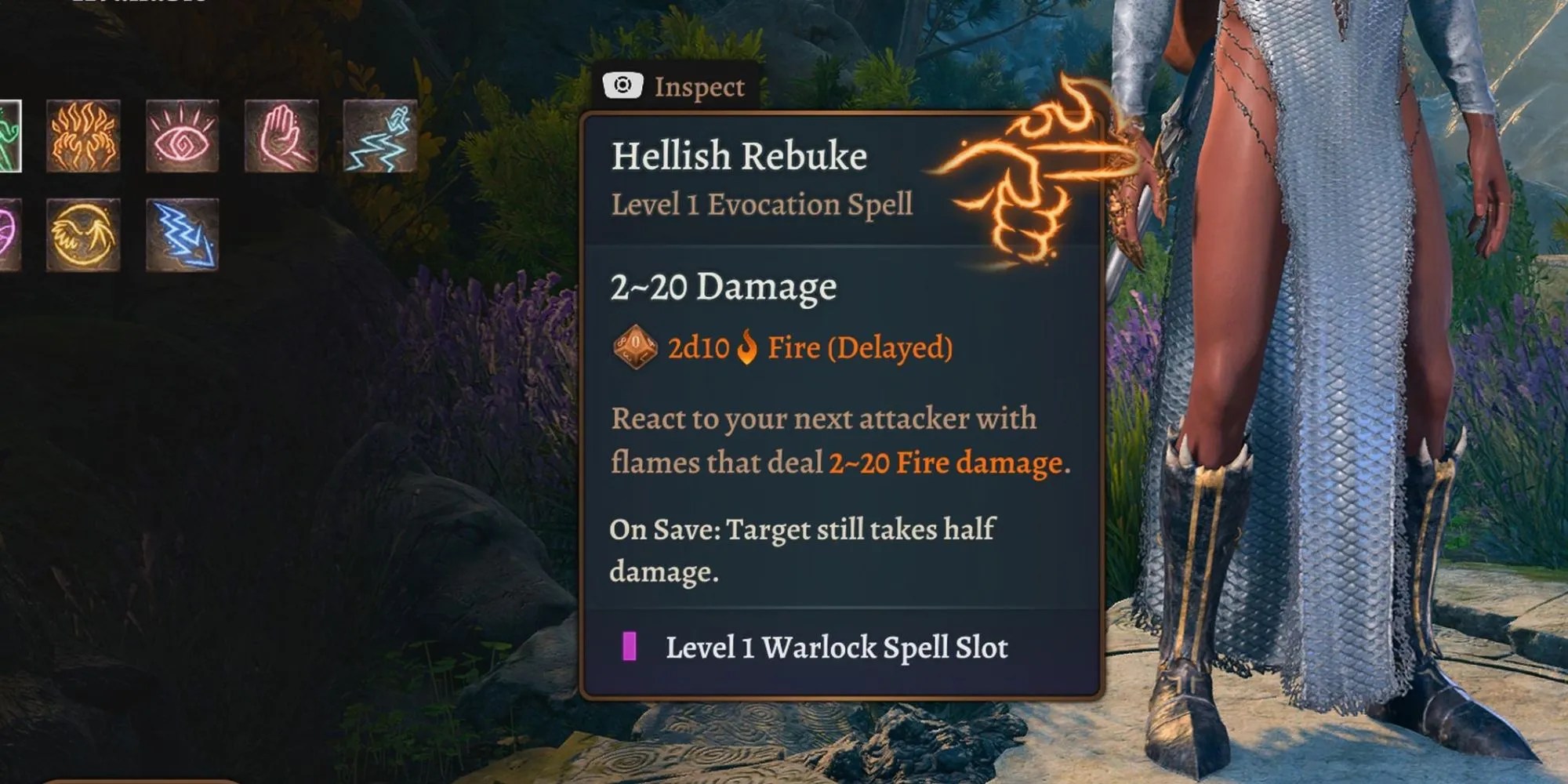 Hellish Rebuke in Baldur’s Gate 3