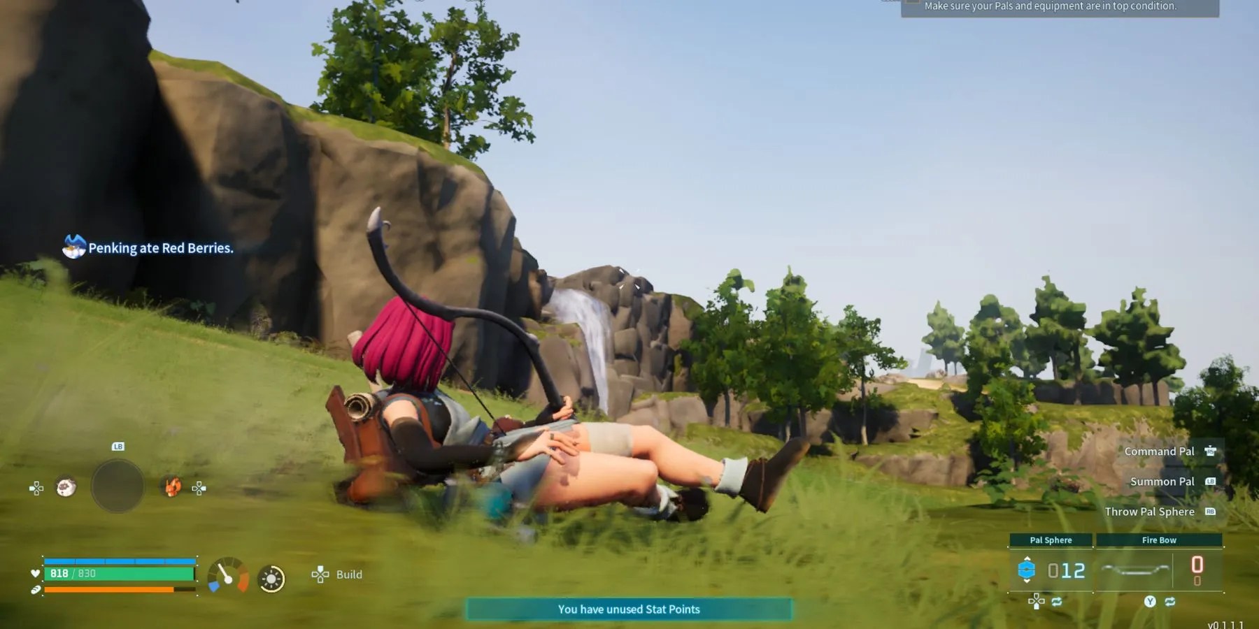 palworld how to slide