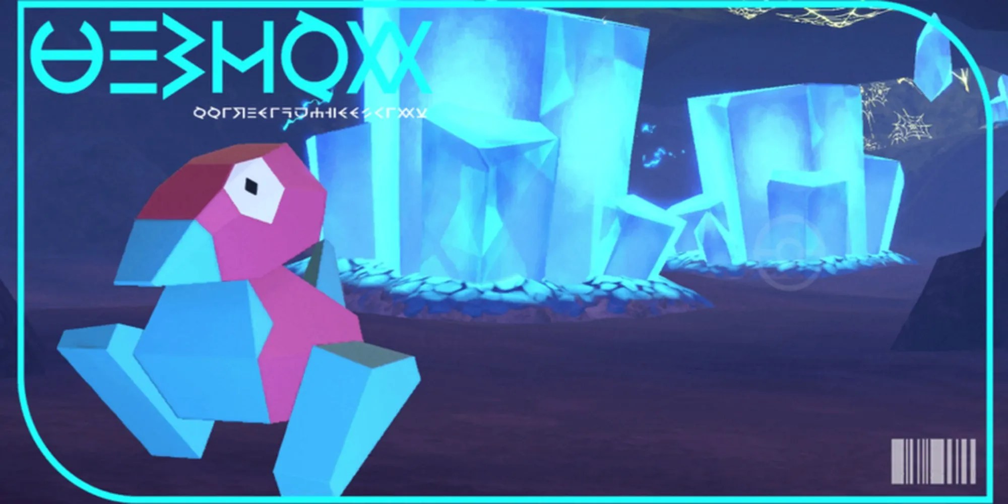 The cover image for Porygon&rsquo;s dex entry in paldea