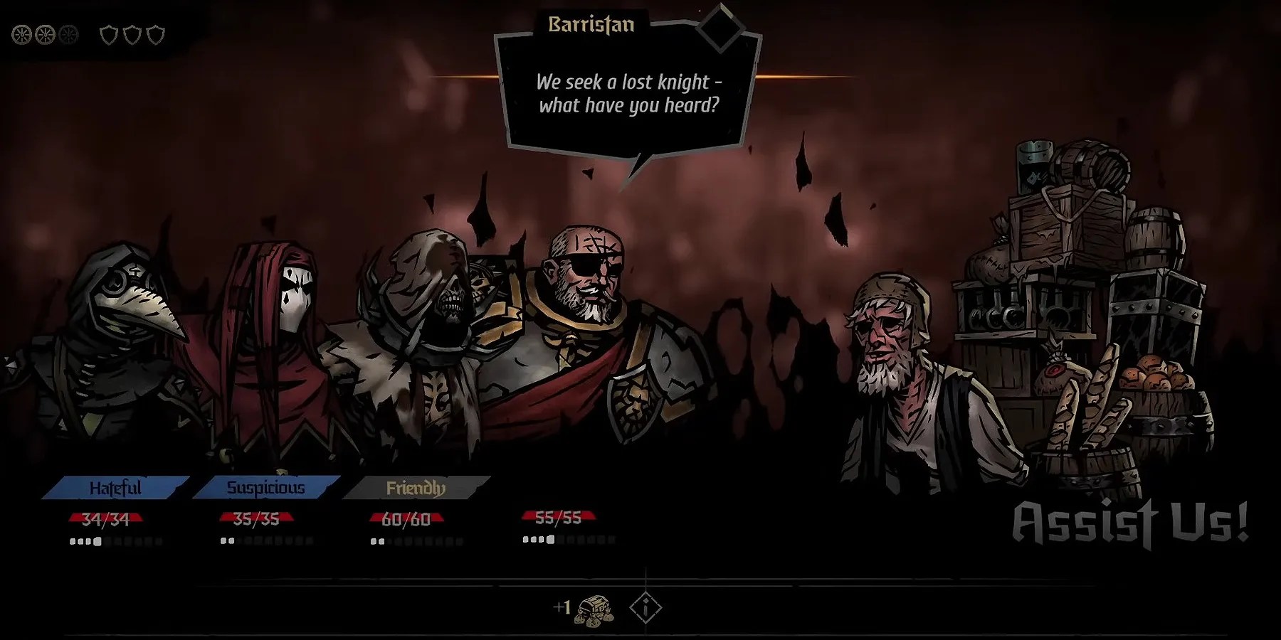 Darkest Dungeon 2 Crusader Quest Desperate Few
