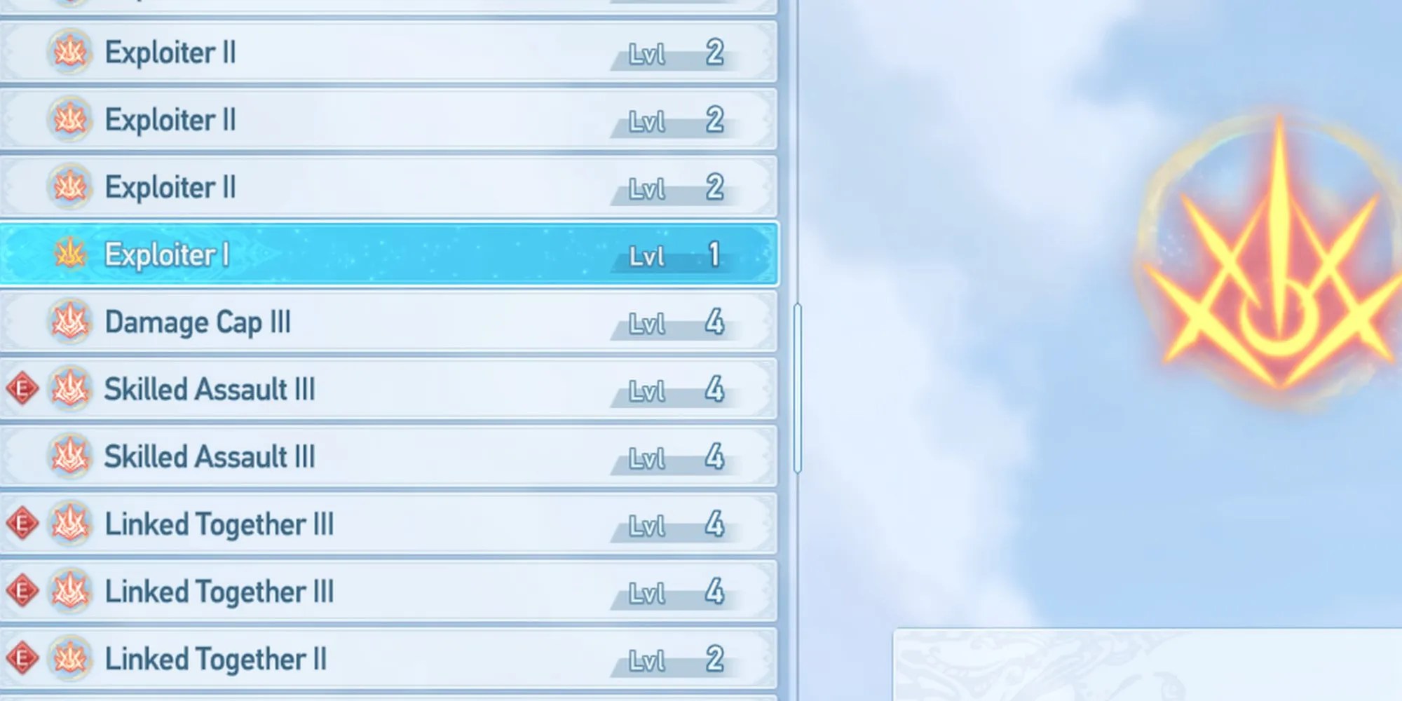 Exploiter  sigil granblue fantasy relink
