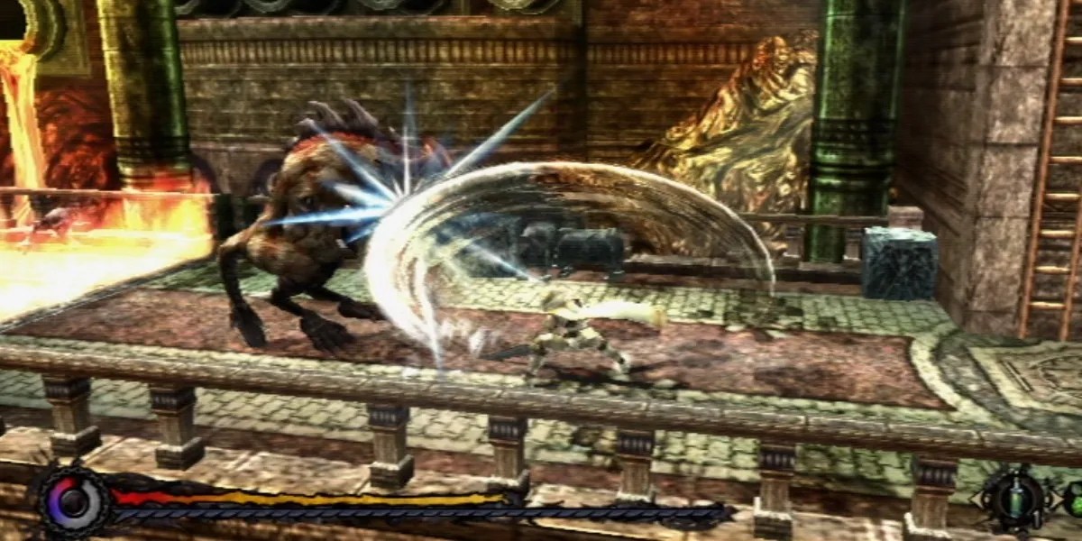 a fight scene from pandora&rsquo;s tower