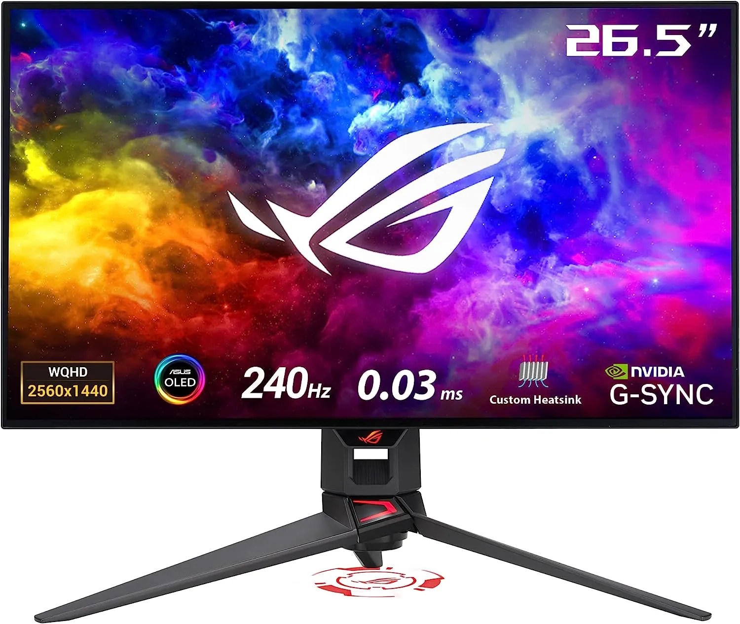 ASUS ROG Swift 27”1440P OLED DSC Gaming Monitor